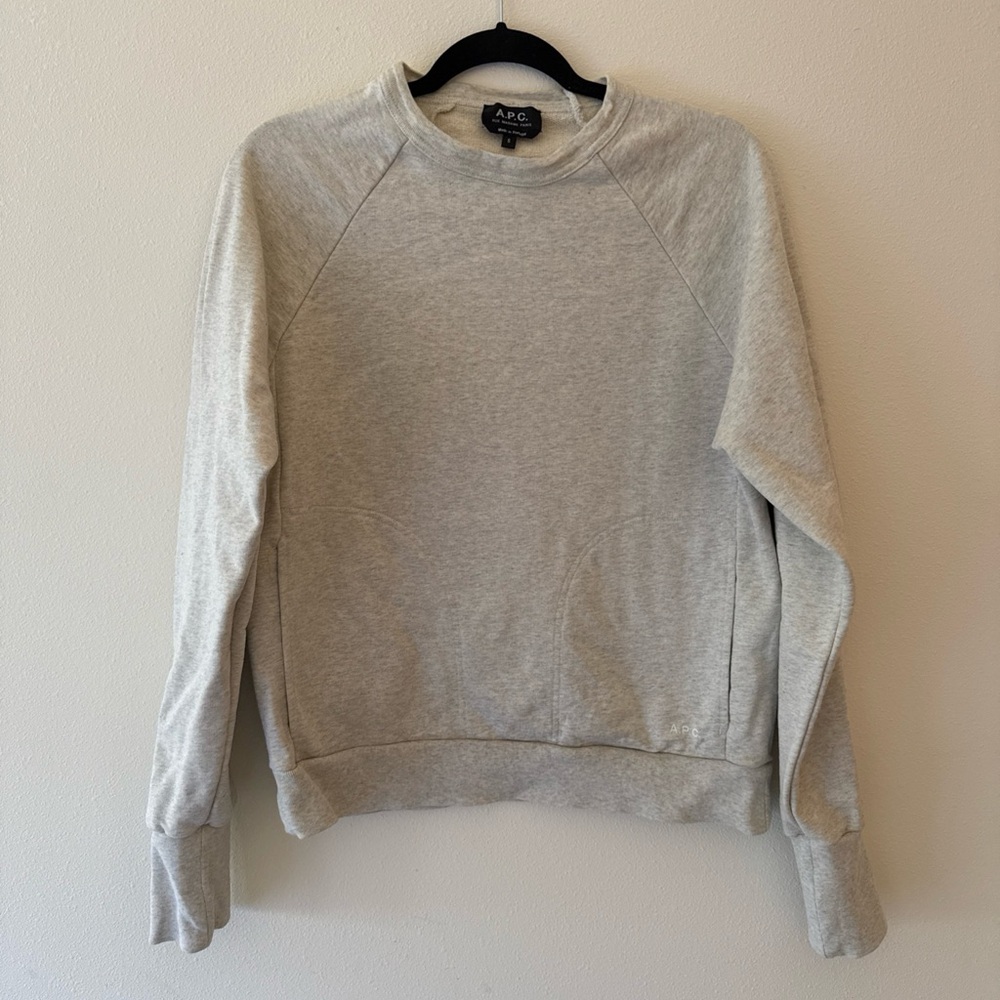 A.P.C. Gray Sweatshirt